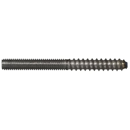 Midwest Fastener 3/8 in Thread to 3/8"-16 Thread, 8 PK Steel, Plain Finish 60793